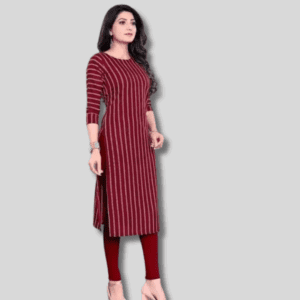 Fashion Forward Printed Crepe A-line Kurta for Women - Stand Out in Style
